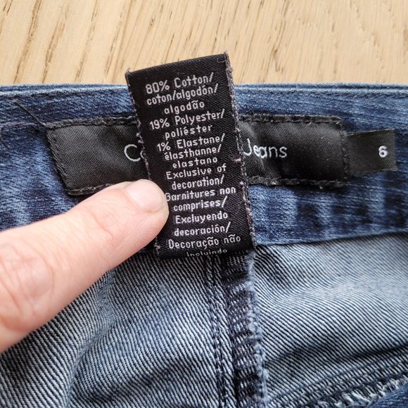 Calvin Kline Jeans - Skinny jeans in Dark Blue - Size 6 - Picture 7 of 7
